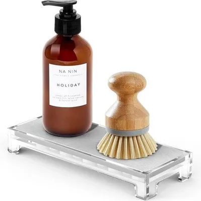 Produktbild von Famanu Spülbeckenorganizer mit Wasserabsorber - Acryl