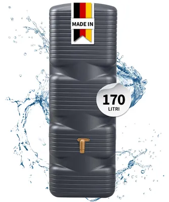 Immagine prodotto di 4rain QUADRO serbatoio a parete 170 L, grigio grafite, Immagine generata dall'IA