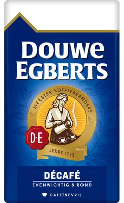 Obrázok produktu pre Douwe Egberts Décafé Caféïnevrije Filterkoffie 250 g – jemná a aromatická