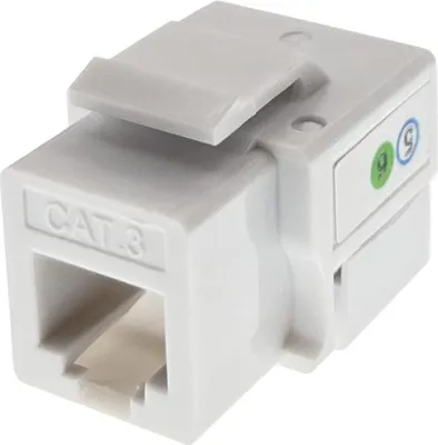 Image de ALANTEC Module UTP Keystone Cat.3 RJ11 (6p4c) Téléphone