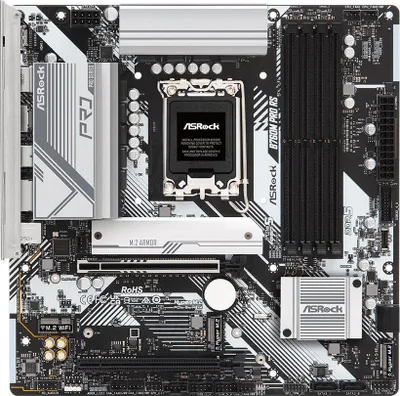 Produktbild von ASRock B760M Pro RS             1700 mATX HDMI/DP       DDR5 retail