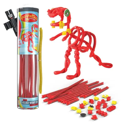Image de Spaghetteez Velociraptor Flexibele Bouwstaafjes, 34dlg.