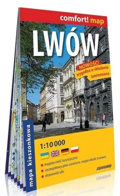 Obrázok produktu pre Lwów plan miasta midi laminat 2020