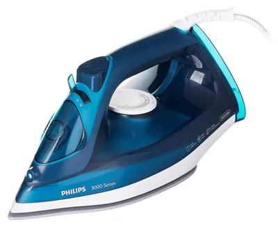 Produktbild von Philips 3000 series DST3040/70, Dampfbügeleisen, Keramik-Bügelsohle, 1,9 m, 200 g/min, 40 g/min, 0,3 l
