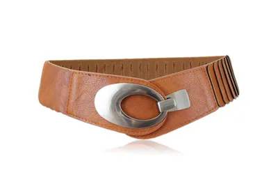 Produktbild von irisaa breiter Damen Gürtel Elastischer Taillengürtel, Hüftgürtel Stretch Gürtel mit Hakenverschluss