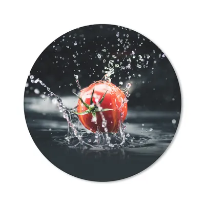 Produktbild von MuchoWow® Mauspad Mousepad Tomate - Gemüse - Stilleben - Wasser - Rot 50x50 cm - Mousepads - Maus Mat - Pad - Mausunterlage - Vinyl