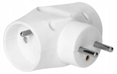 Produktbild von ORNO OR-AE-13221 Verteiler 2x Schuko + 1x Euro weiß