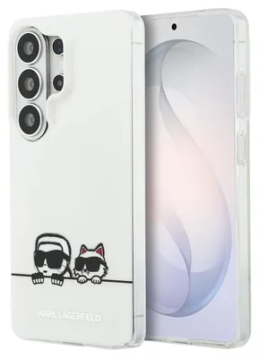Obrázok produktu pre KARL LAGERFELD puzdro vhodné pre SAMSUNG S26 Ultra KLHMS26L6HPKACH (Magnetic IML K&C Peekaboo) transparentné