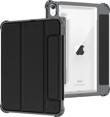 Produktbild von FINTIE Hybrid Rugged Armor Hülle für iPad Air 11 Zoll M4/M3/M2 (2026/2025/2024), iPad Air 5./4. Gen 10,9 Zoll (2022/2020) - Militär Fallgetestete Heavy Duty Schutzhülle Case mit Stifthalter, Blau