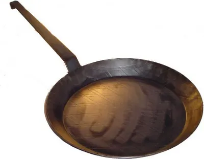 Produktbild von Kaltgeschmiedete Eisenpfanne Bratpfanne Ø 36 cm