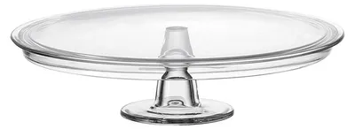 Obrázek produktu pro LEONARDO Ciao, Dortový talíř, Sklo, Průhledná, Kulatý, 33 cm, 115 mm