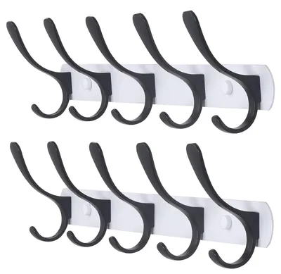 Produktbild von Wandgarderobe mit 5 Haken im modernen Design