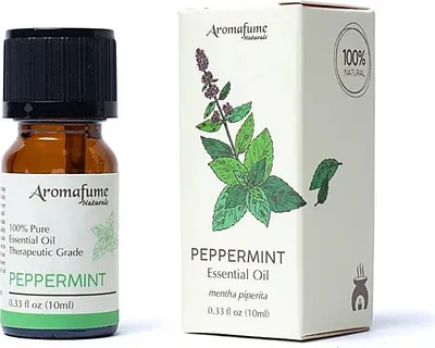 Image de Huile essentielle de menthe poivrée Aromafume - paquet de 3 pièces - 10 ml