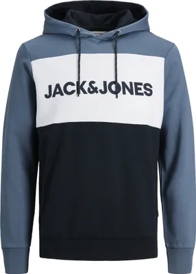 Produktbild von Jack & Jones 12172344, Erwachsener, Blau, S, Baumwolle, Polyester, Nicht bleichen, Natürliche Trocknung
