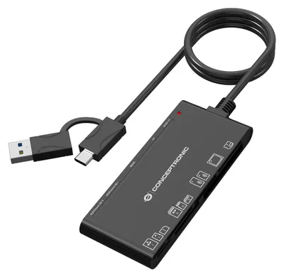Produktbild von Conceptronic BIAN10B 7-in-1 Card Reader USB 3.0