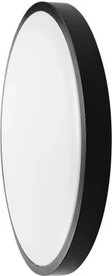 Produktbild von V-TAC LED-Kuppelleuchte rund - IP44 - Schwarz - 18W- 1830 Lumen - 6500K