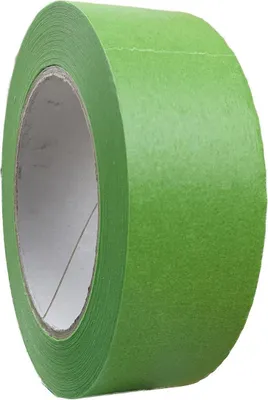 Obrázek produktu pro 1 krabice (24 rolí) Profi+ jemná krepová páska zelená 50 mm x 50 m