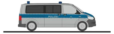 Produktbild von Rietze 53733 - 1/87 Volkswagen T6 Polizei Dresden - Neu
