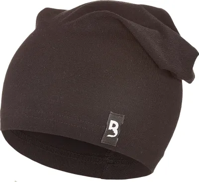Produktbild von Slouchbeanie Mütze dünn BARIDI Outlast® - schwarz, 6 | 54-57 cm