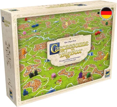 Productafbeelding van Carcassonne BigBox v3.1: Een bordspel met 11 uitbreidingen