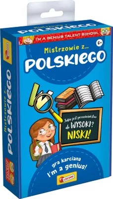 Produktbild von DANTE Lisciani Ich bin ein Genie. Kartenspiel. Polnisch 01382