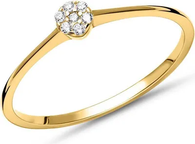 Produktbild von JEWLIX Ring für Damen aus 9-karätigem Gold mit Zirkonia