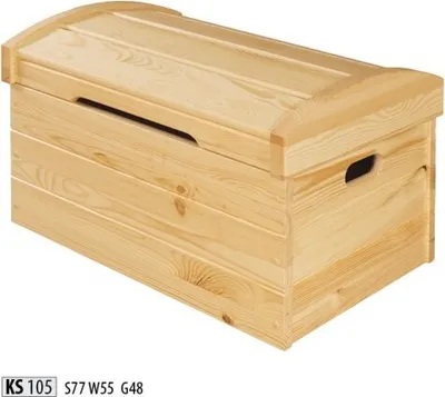 Zdjęcie produktu dla Pudełko dekoracyjne meble z litego drewna meble drewniane ręcznie robiona szkatułka skrzynia prawdziwe drewno 77x48cm