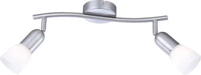 Produktbild von Globo Cathy Strahler Nickel matt, 2xE14; 5453-2