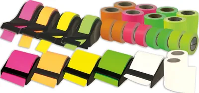 Produktbild von RNK Haftnotiz Rollen Sortierung 60mm x 10m & 19mm x 10m 27St