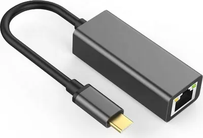 Image de HUB-ADAPTER USB-C LAN ETHERNET RJ45 GIGABIT 1000 Mbit/s