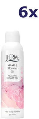 Produktbild von 6x Therme Shower Foaming 200 ml Mindful Blossom
