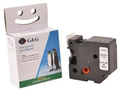 Produktbild von G&G Schriftband kompatibel mit Dymo D1/ 53713/ S0720930ß