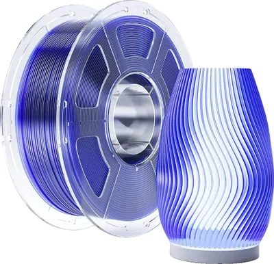 Zdjęcie produktu dla filament do drukarek 3D, szybkie drukowanie, uniwersalna kompatybilność, niebieski