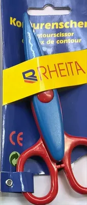 Produktbild von Rheita Konturenschere Bastelschere Schnitt: Combi