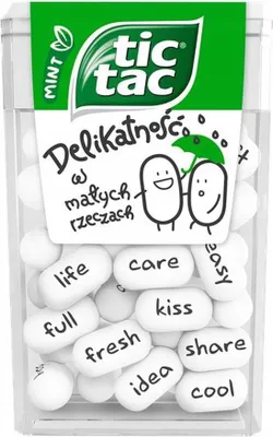 Immagine prodotto di Tic Tac Mint 18g - caramelle al gusto di menta