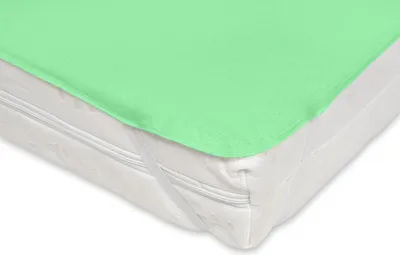 Obrázek produktu pro Voděodolný chránič matrace 90x200 Jersey zelený