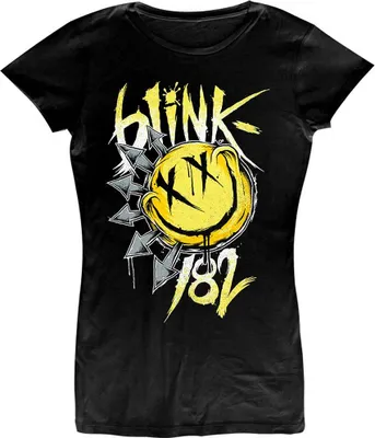 Produktbild von Blink-182 Big Smile Black S Damen T-Shirt