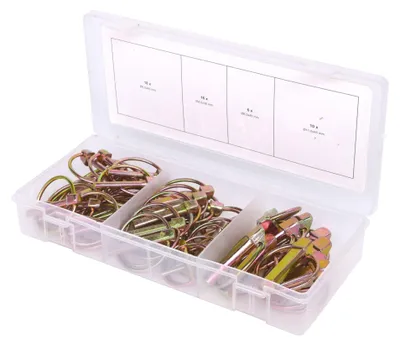 Immagine prodotto di KS TOOLS Assortimento di coppiglie incernierate, 50 pezzi ( 970.0550 )