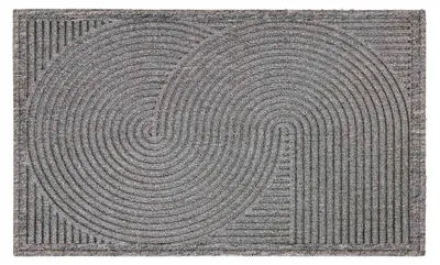 Image de Astra Paillasson antidérapant GRAPHIC DELUXE Argent 45 x 75 cm