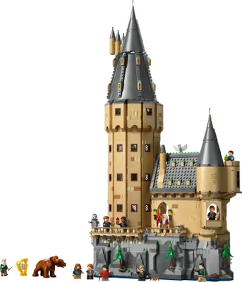 Produktbild von LEGO Harry Potter Schloss Hogwarts: Der Hauptturm - Spielzeug mit fliegendem Schlüssel, Zauberschachzimmer, 12 Minifiguren - Geschenk für Jungen, Mädchen & erwachsene Fans ab 10 Jahren - 76454