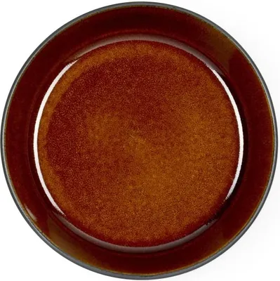 Produktbild von Bitz Suppenteller black / amber 18 cm