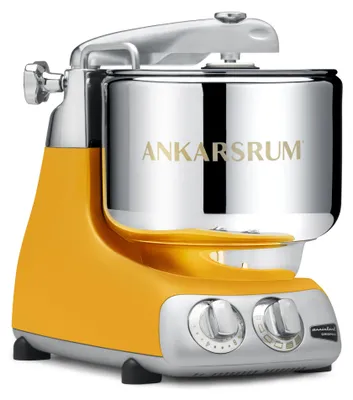 Obrázok produktu pre Ankarsrum Assistent Original, Stojaci mixér, Žltá, Hnetenie, Miešanie, Whisking, 7 L, Otočné, Nerezová oceľ