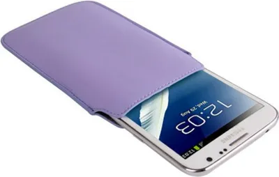 Produktbild von Handyhülle Tasche Slide Hülle Lila / Violett