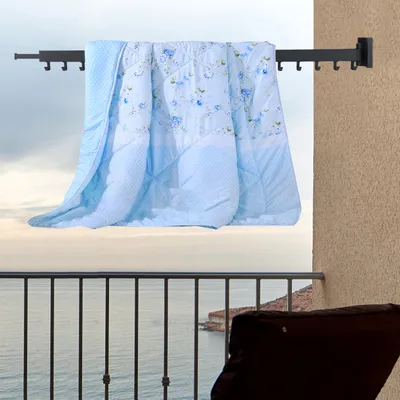 Image de Séchoir à vêtements, porte-cintres, séchoir à vêtements mural