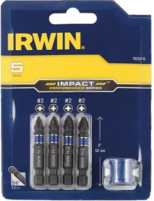 Obrázek produktu pro IRWIN - Sada magnetických bitů pro rázový šroubovák 5 PZ / PH