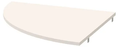 Produktbild von Kondela Eckverbindung für Schreibtische Rioma New Typ 13 - kaschmir