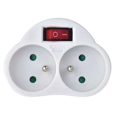 Zdjęcie produktu dla Emos P0062, 250 V, 16 A, Biały, 3680 W, Plastik