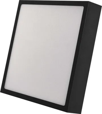 LED svítidlo NEXXO černé, 22,5 x 22,5 cm, 21 W, teplá/neutrální bílá