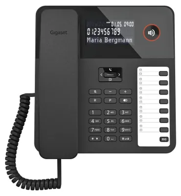 Produktbild von Gigaset Desk 600 schwarz int.