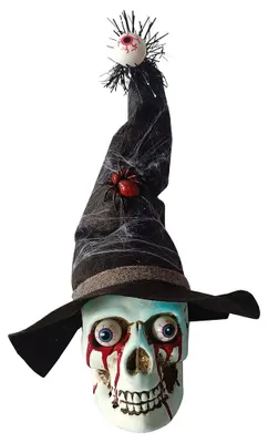 Obrázok produktu pre Dekorácia na Halloween od spoločnosti Clayre & Eef, biela, plast